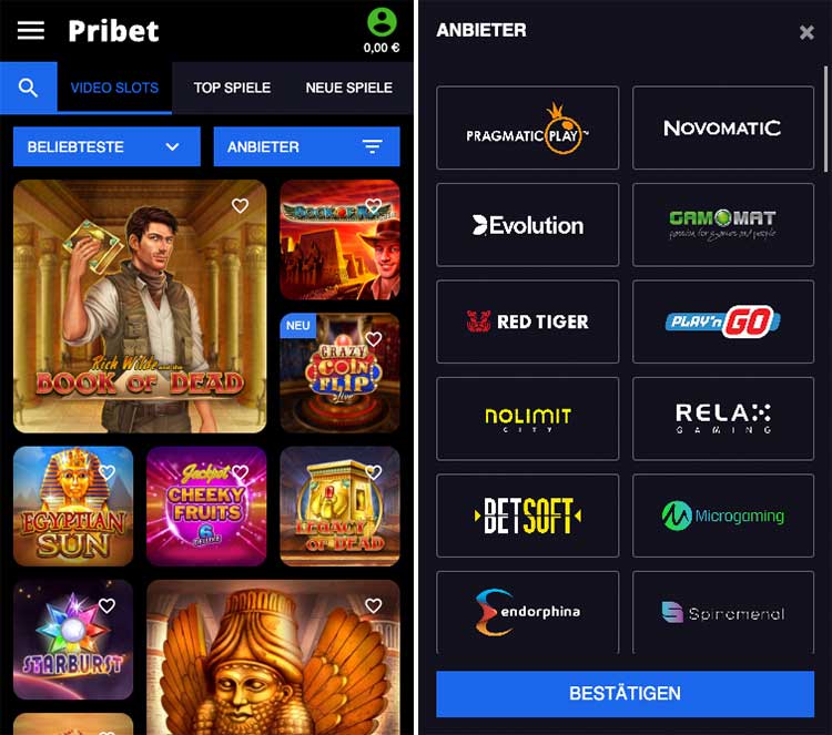 Pribet Casino Schweiz App 