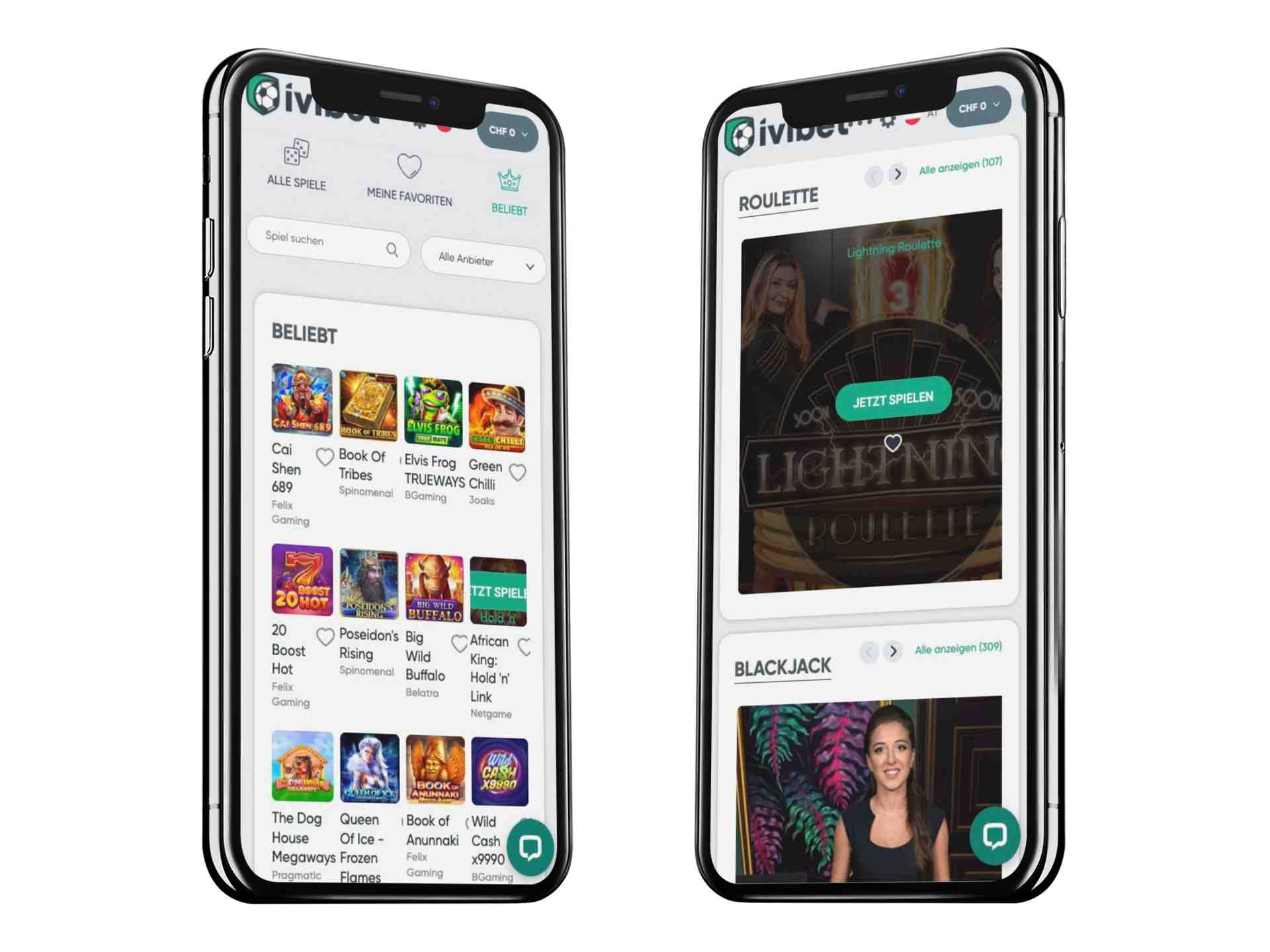 ivibet Casino mobile Screenshot 