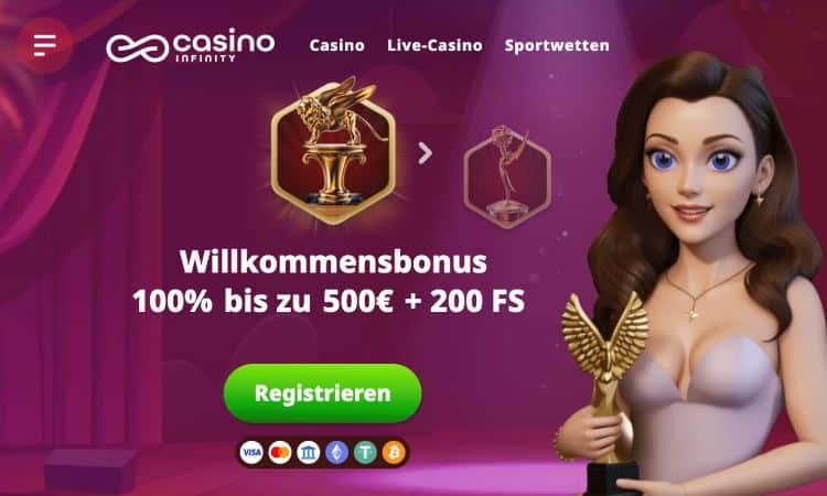 Casino Infinity Casinobnus