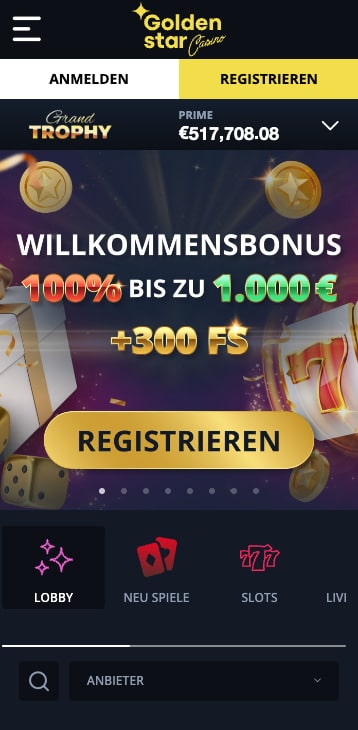 golden star casino bonus