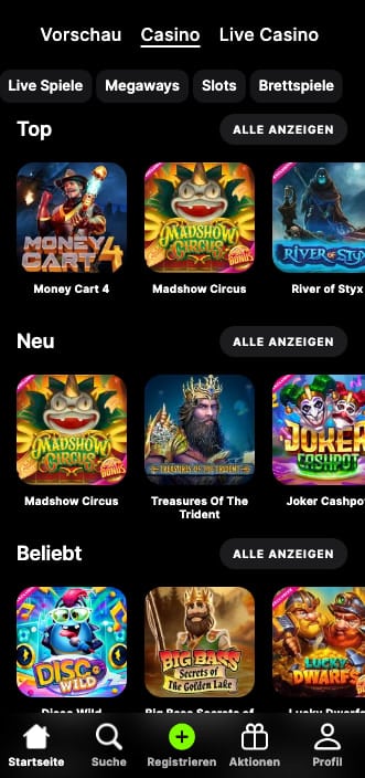 swiper casino spiele