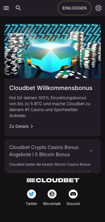 cloudbet bonus