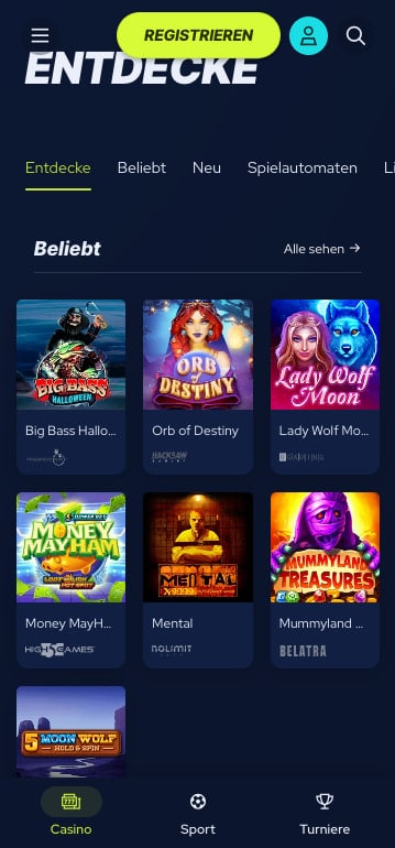 betbeast casino spiele