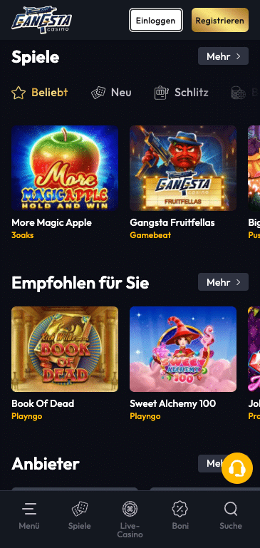 gangsta casino spiele