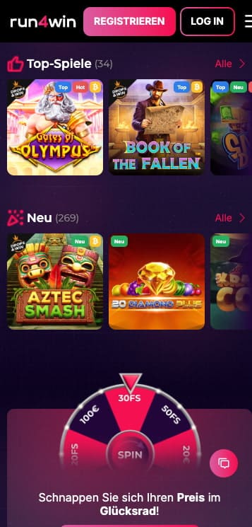 run4win casino spiele