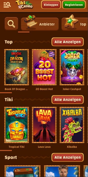 tikicasino spiele
