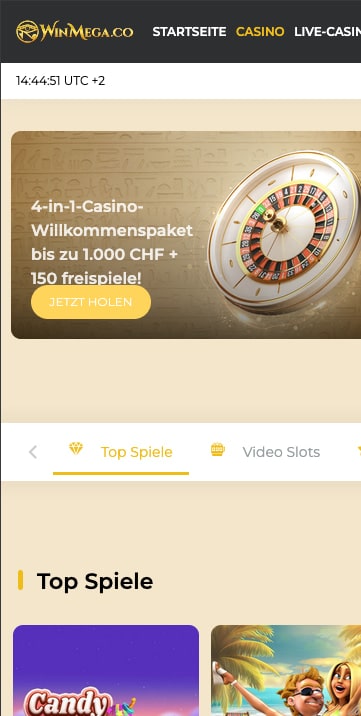 winmega casino bonus